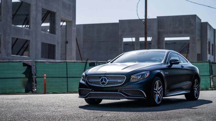  Mercedes-AMG S65 Coupe Satin Black by Impressive Wrap 2018 года  (фото 1 из 5)